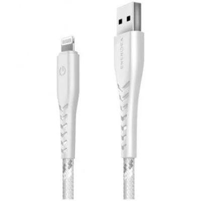 ENERGEA NYLOFLEX CABLE, CHARGE AND SYNC TOUGH LIGHTNING C89 MFI 1.5M &ndash; WHITE